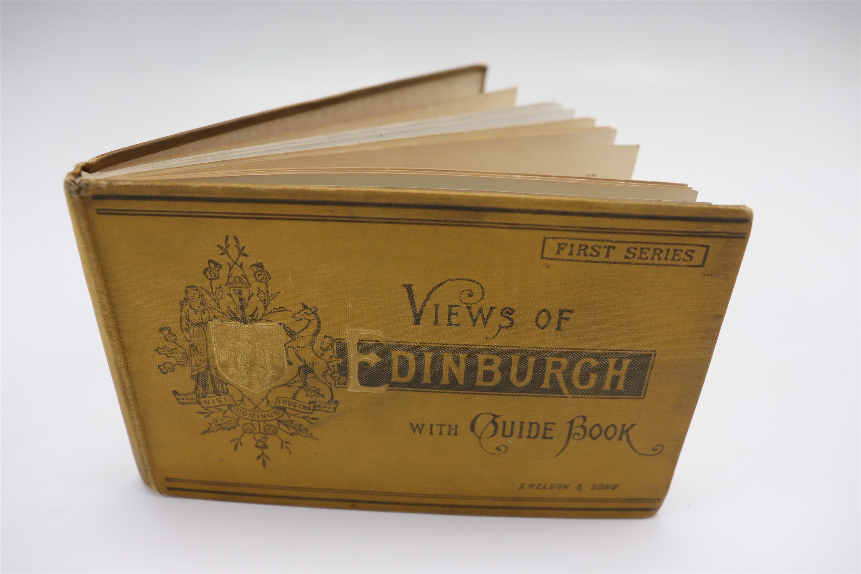 Views of Edinburgh with Guide Book, T. Nelson & Sons, late 19th Century - Image 2 of 2