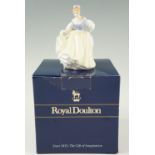 A boxed Royal Doulton figurine Fair Lady, 9 cm