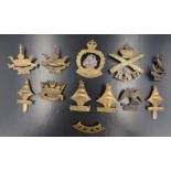 A group of Royal Naval Division badges