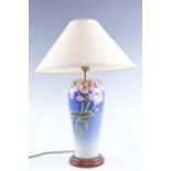 A Franz Pansy table lamp, 36 cm to socket