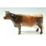 A Beswick shorthorn cow, Ch. Eaton, Wild Eyes 91st, model number 1510, 12 cm high