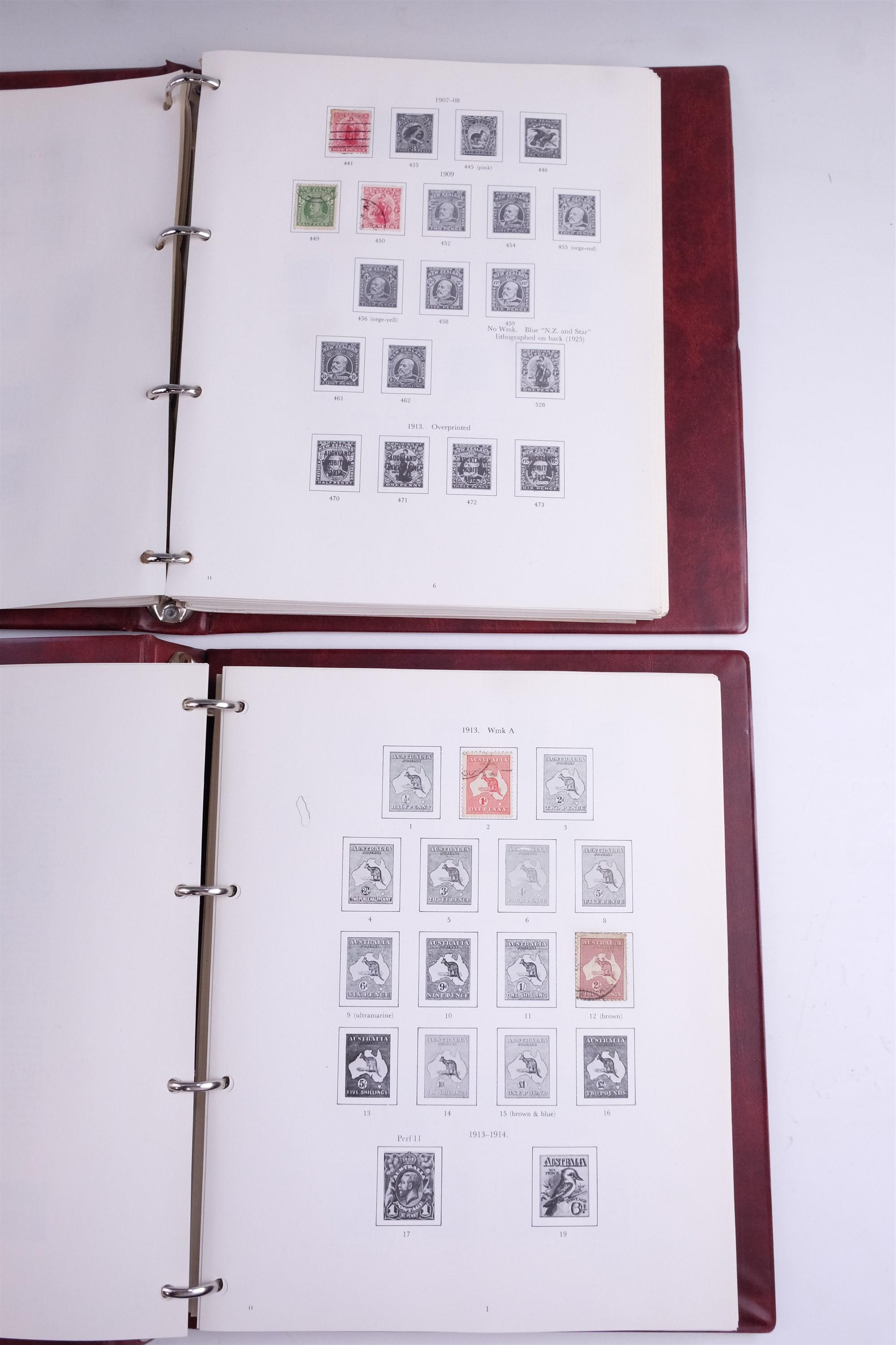 Four albums of stamps of Australia and New Zealand - Image 5 of 105