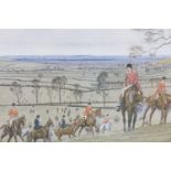 After Lionel Edwards (1878 - 1966) and Cecil Aldin (1870 - 1935) Four equestrian scenes, two