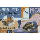 Edward Heeley (1935 - 2011) A poster for the Home Pets Exhibition at the Horticultural Hall,