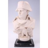 After Emmanuel Frémiet (1824-1910) A composition bust of Napoleon Bonaparte with an eagle, on a