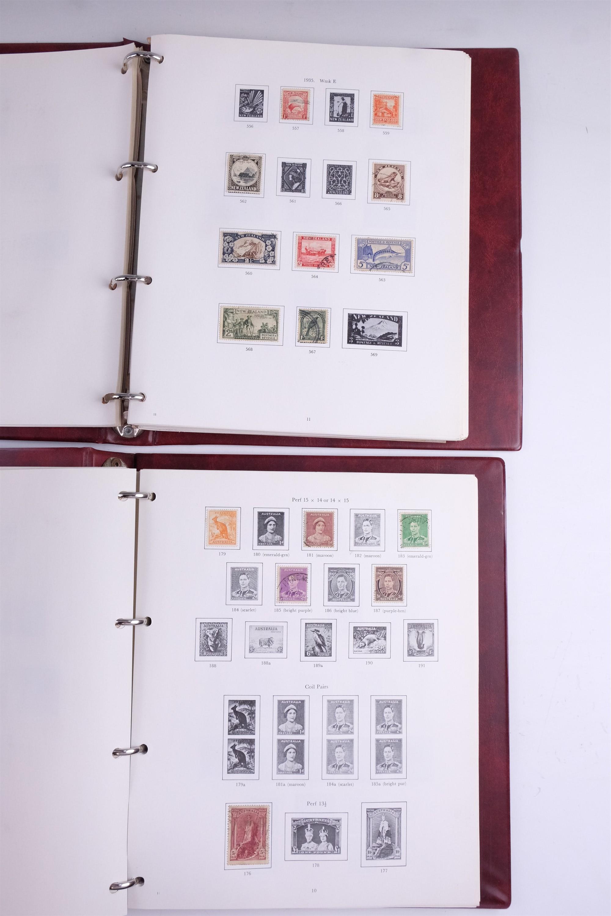 Four albums of stamps of Australia and New Zealand - Image 9 of 105