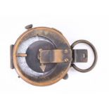 A 1918 British army Verner's patent prismatic marching compass