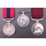 A Distinguished Conduct Medal, British War and Army Long Service and Good Conduct Medals to 9386