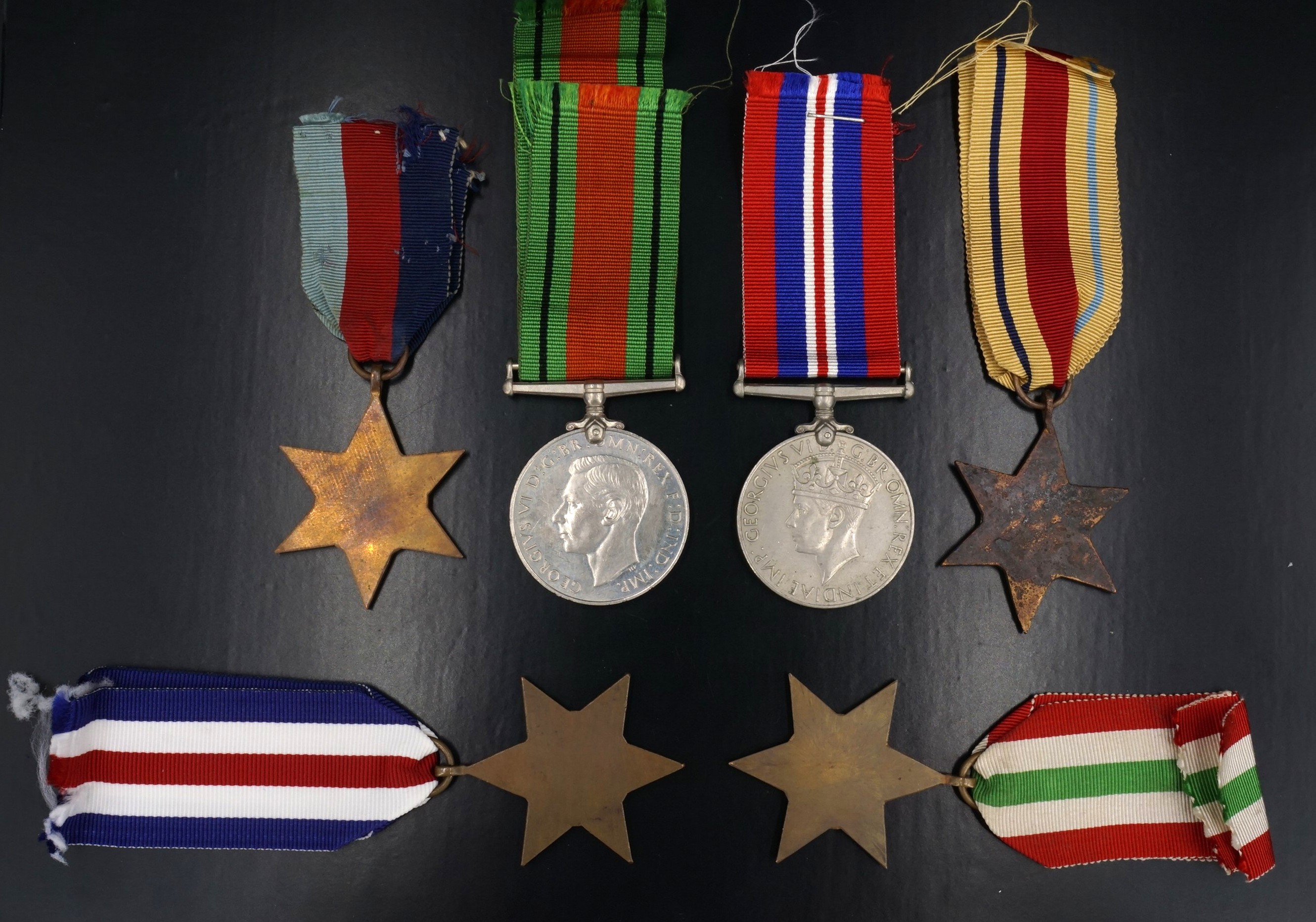 6 Second World War British Campaign Medals - Image 2 of 2