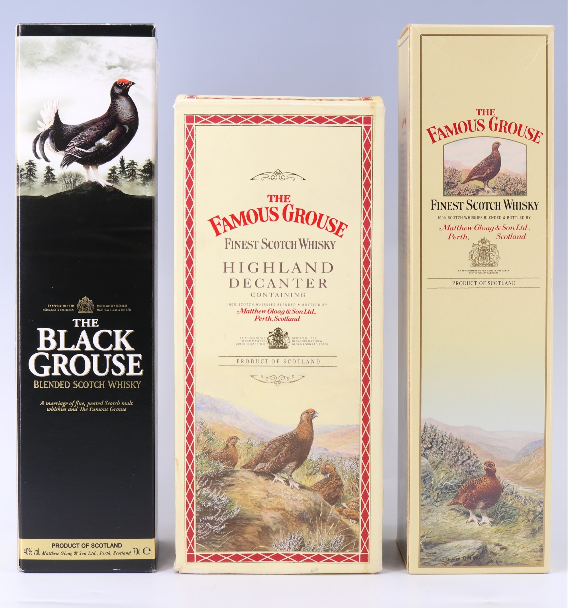The Famous Grouse Highland Decanter of whisky, together with a boxed 700 ml bottle and a boxed 700 - Image 7 of 8