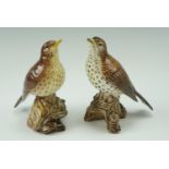 Two Beswick Song Thrushes, 2308, 14.5 cm