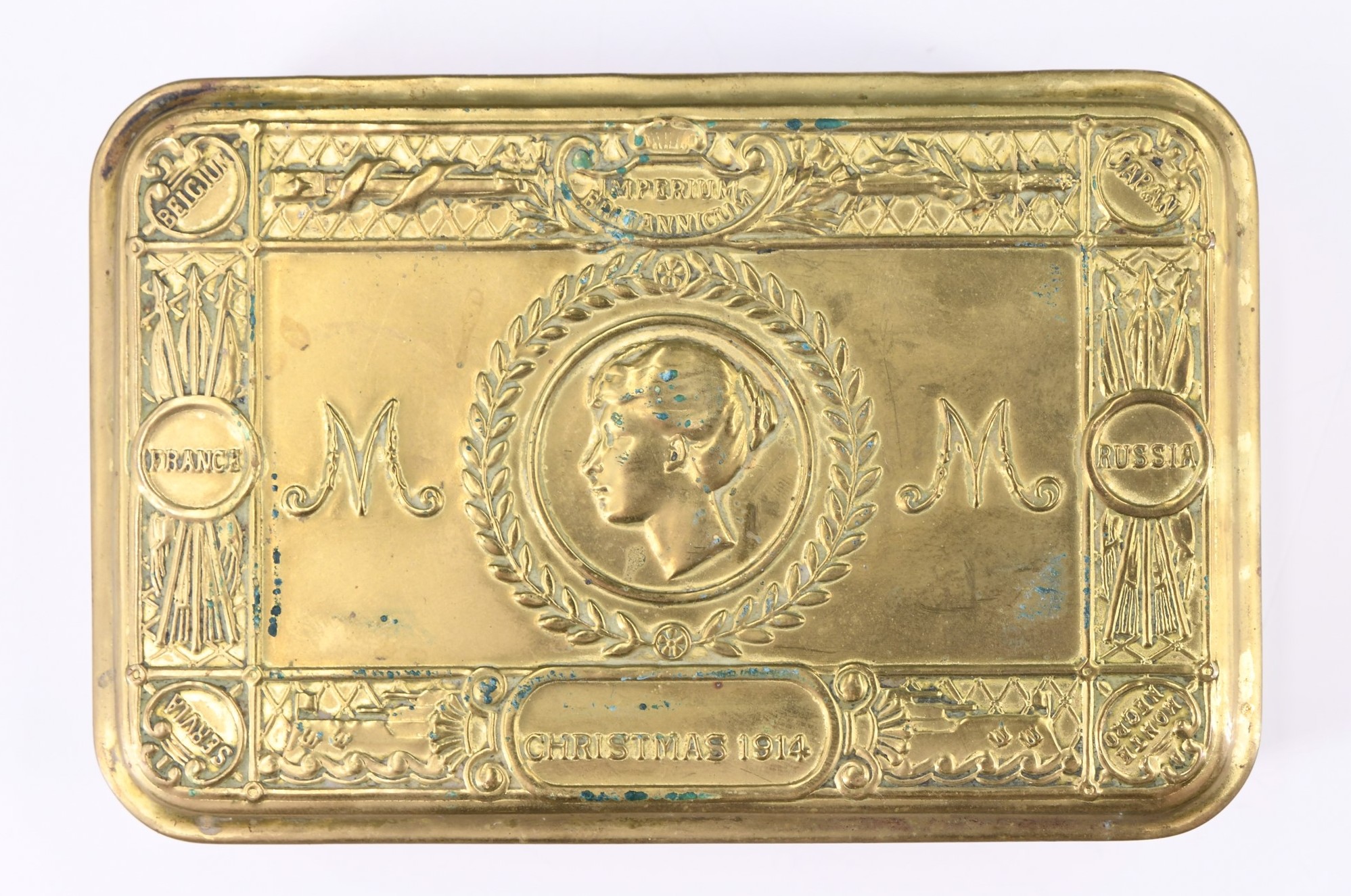 A 1914 Princess Mary gift tin - Image 2 of 4