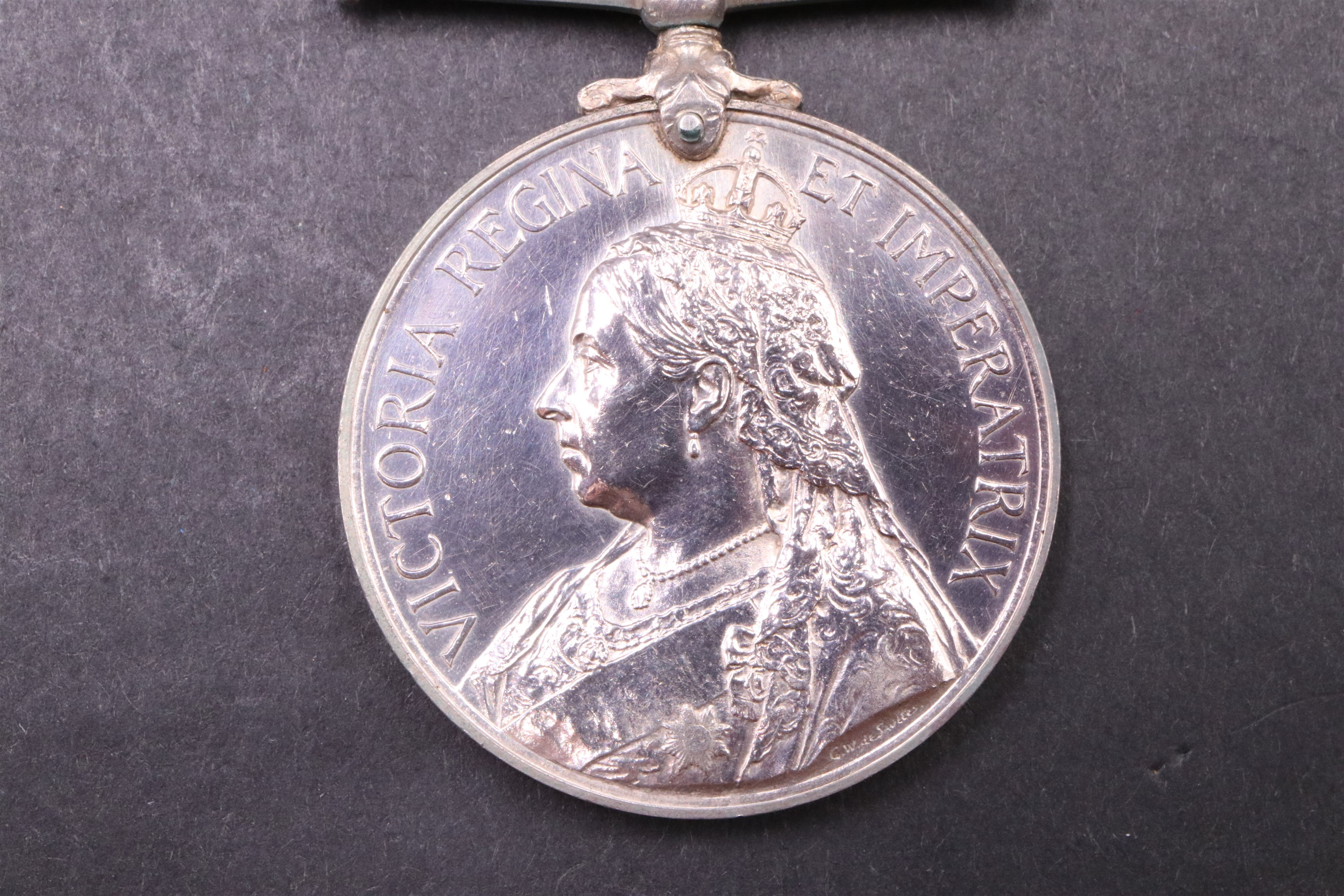 A Queen's South Africa Medal with four clasps to 2nd Lieut J A Ellis, 1/Border Regt - Image 4 of 10