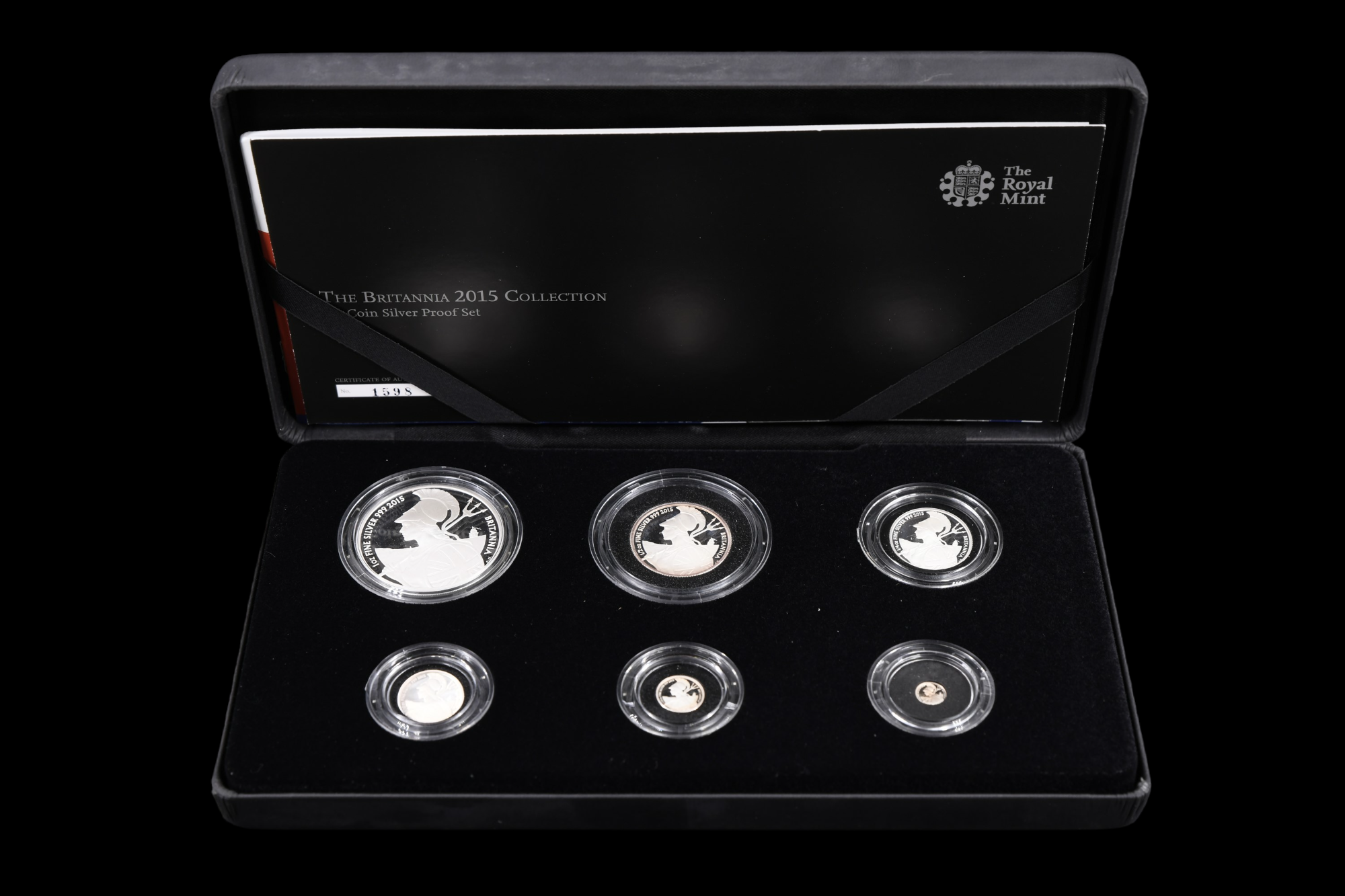 The Britannia 2015 Collection six coin silver proof set together with the 2013 five coin collection, - Image 12 of 12