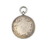 A 1922 Castlemilk Cup silver medal, Birmingham, 1922, 8.44 g, 26 mm diameter excluding suspender