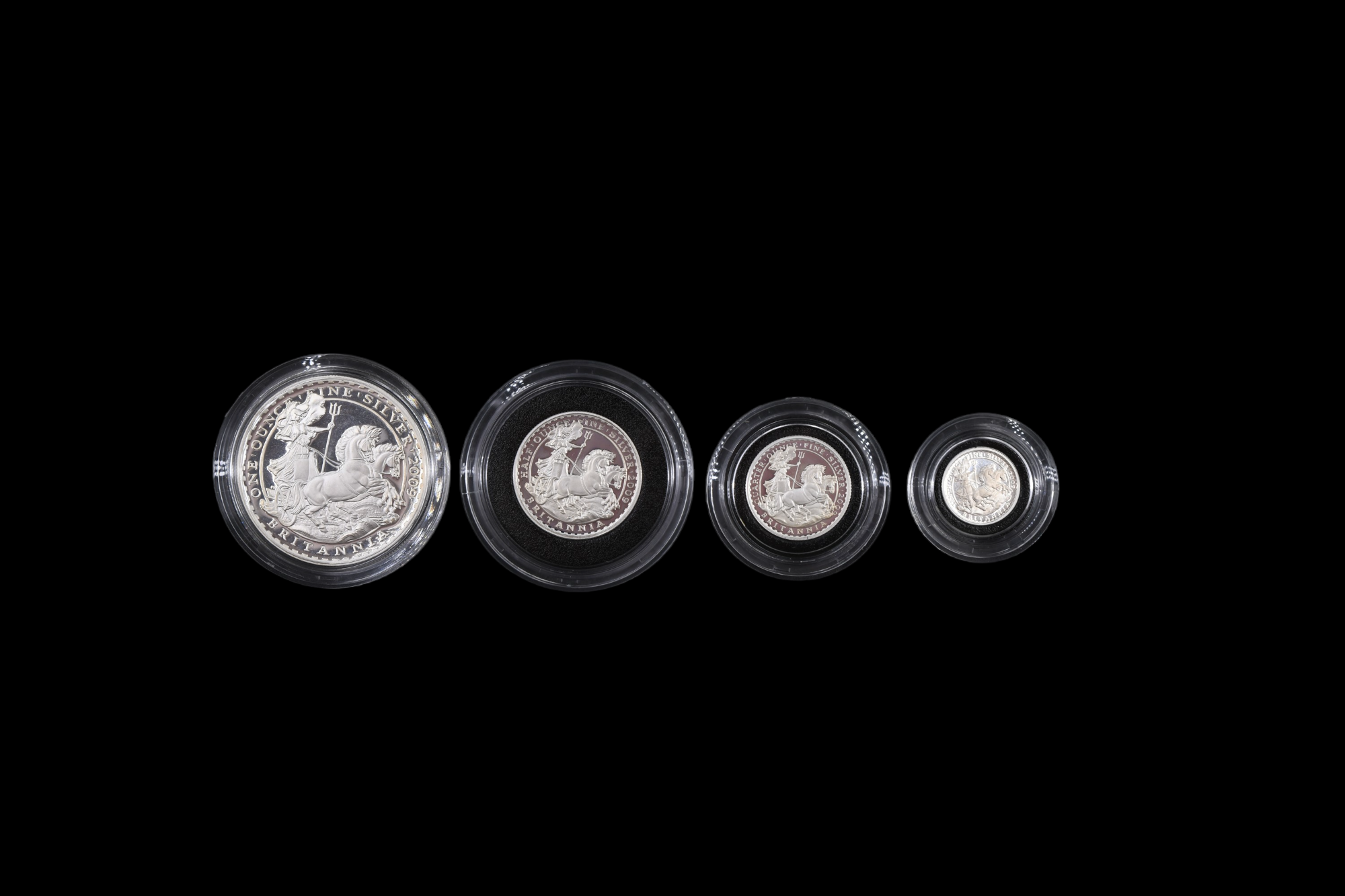 The Britannia 2015 Collection six coin silver proof set together with the 2013 five coin collection, - Image 5 of 12