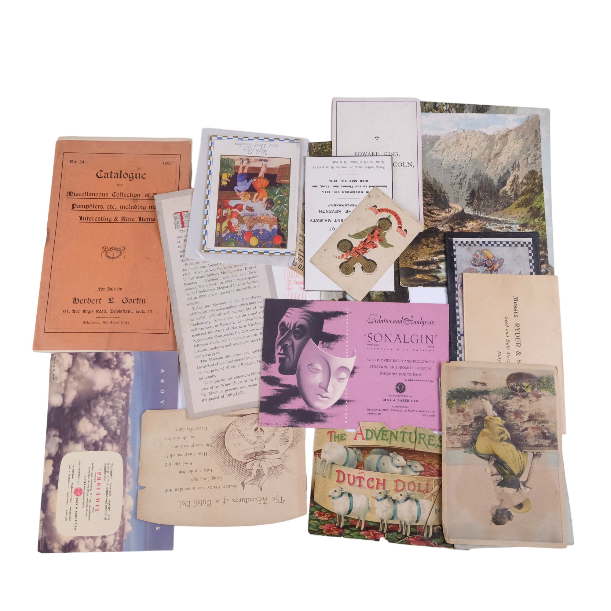 A quantity of early-to-mid 20th Century ephemera comprising receipts, correspondence, etc - Image 6 of 6