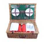 An Optima picnic hamper