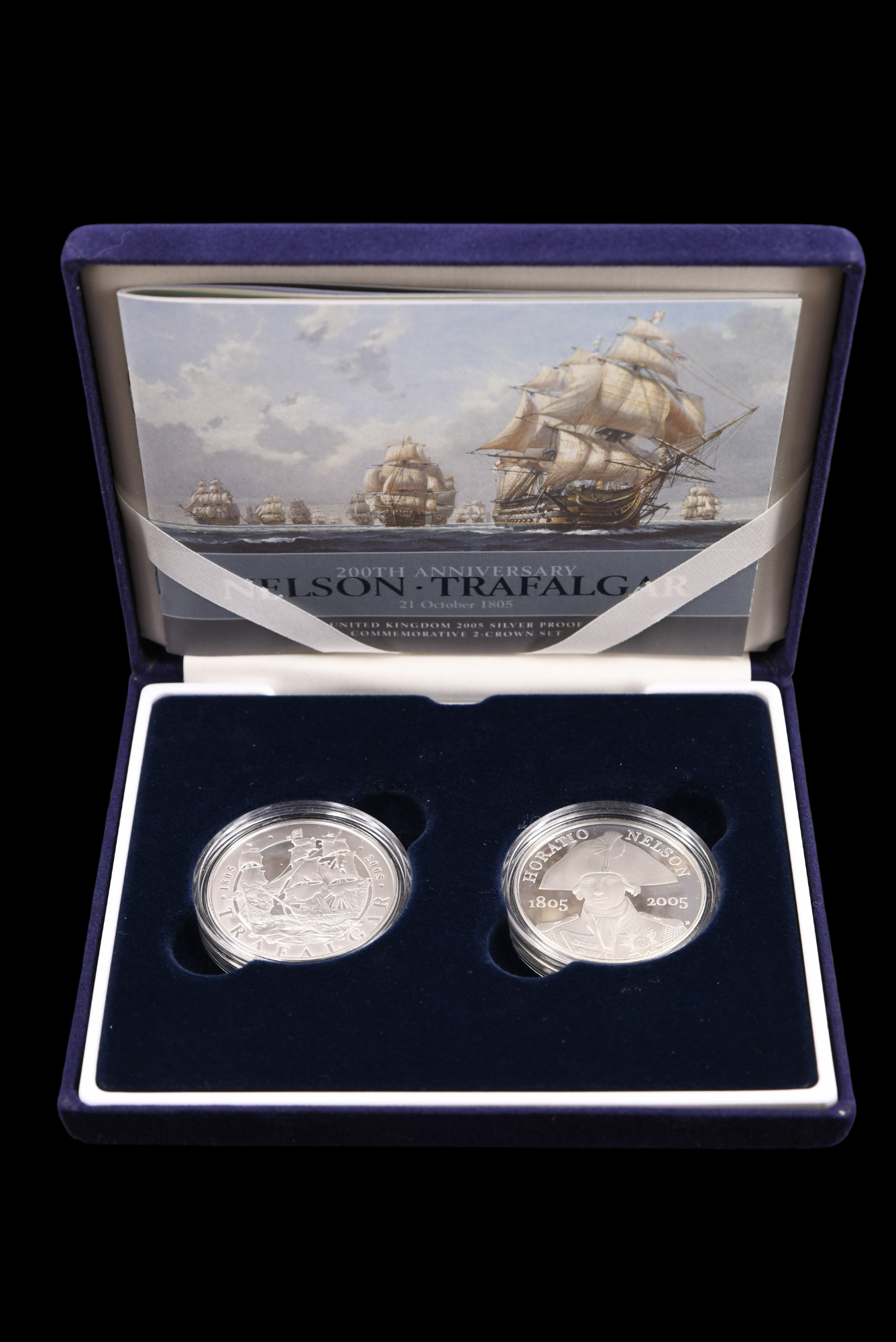 A group of cased silver proof commemorative coins, including Nelson Trafalgar 200th Anniversary - Image 5 of 14