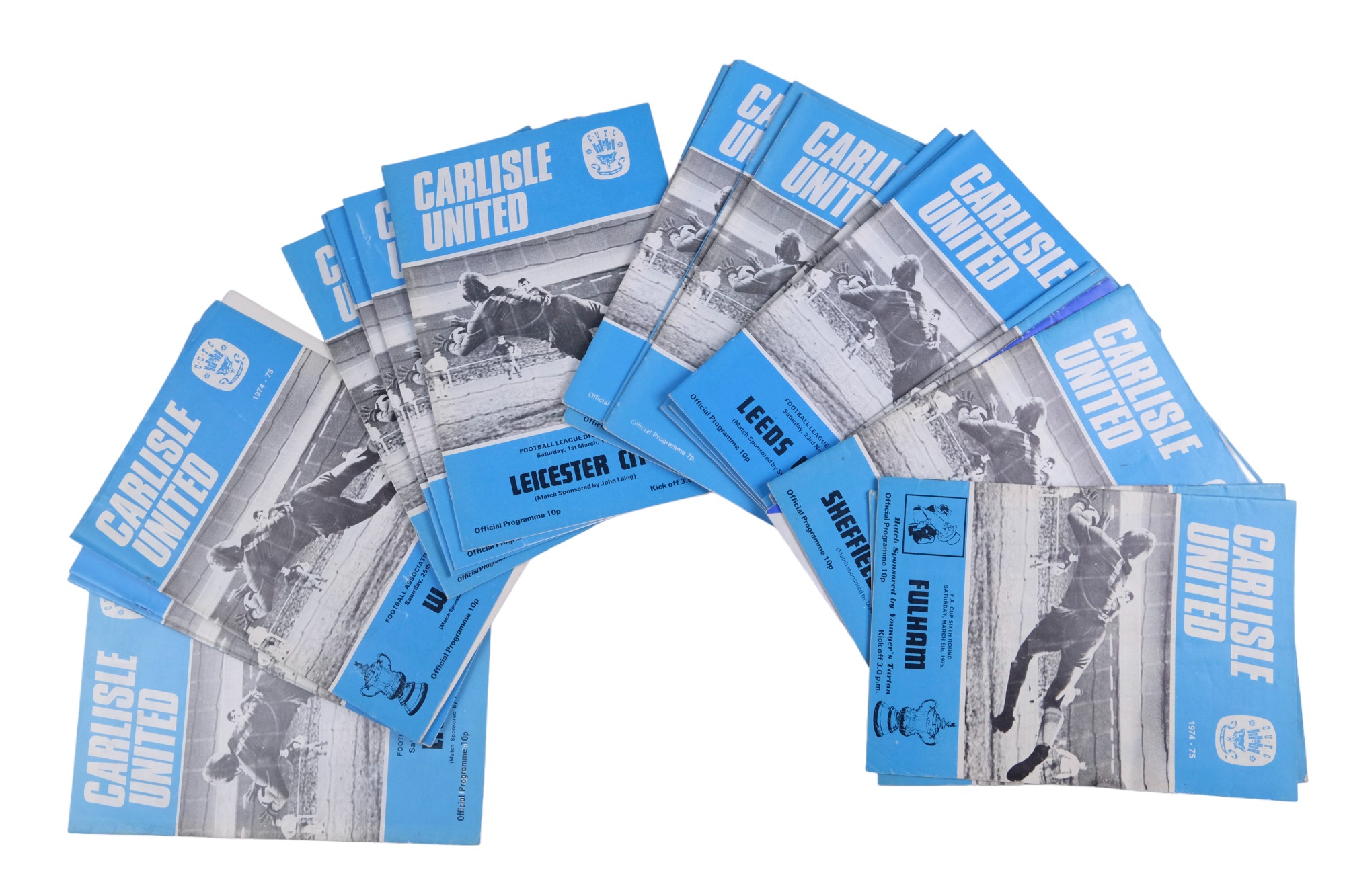 A large quantity of Carlisle United Football Club match day programmes, 1967 -1981, together with - Image 32 of 40