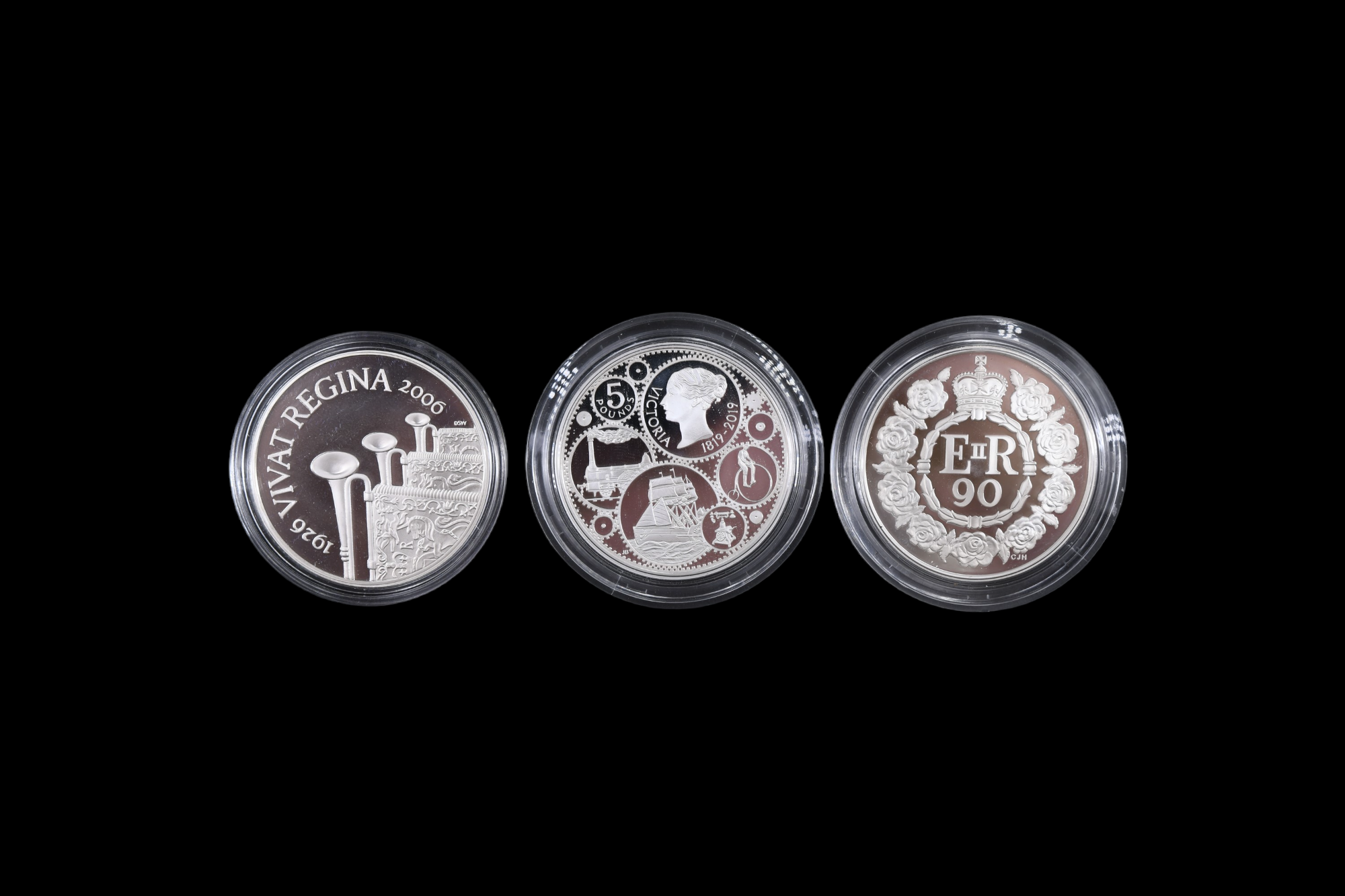 A group of cased silver proof commemorative coins, including Nelson Trafalgar 200th Anniversary - Image 10 of 14