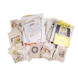 A quantity of early-to-mid 20th Century ephemera comprising receipts, correspondence, etc