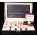 A group of 1950s/1960s wristwatches, including two gold plated Rotary Maximus, (one cased),