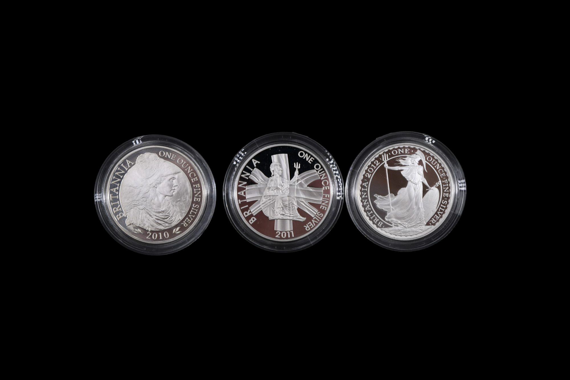 The Britannia 2015 Collection six coin silver proof set together with the 2013 five coin collection, - Image 3 of 12