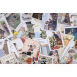 Approximately 80 humorous postcards, Mable Lucy Atwell, Donald Mcgill, Agnes Richardson, Marsh