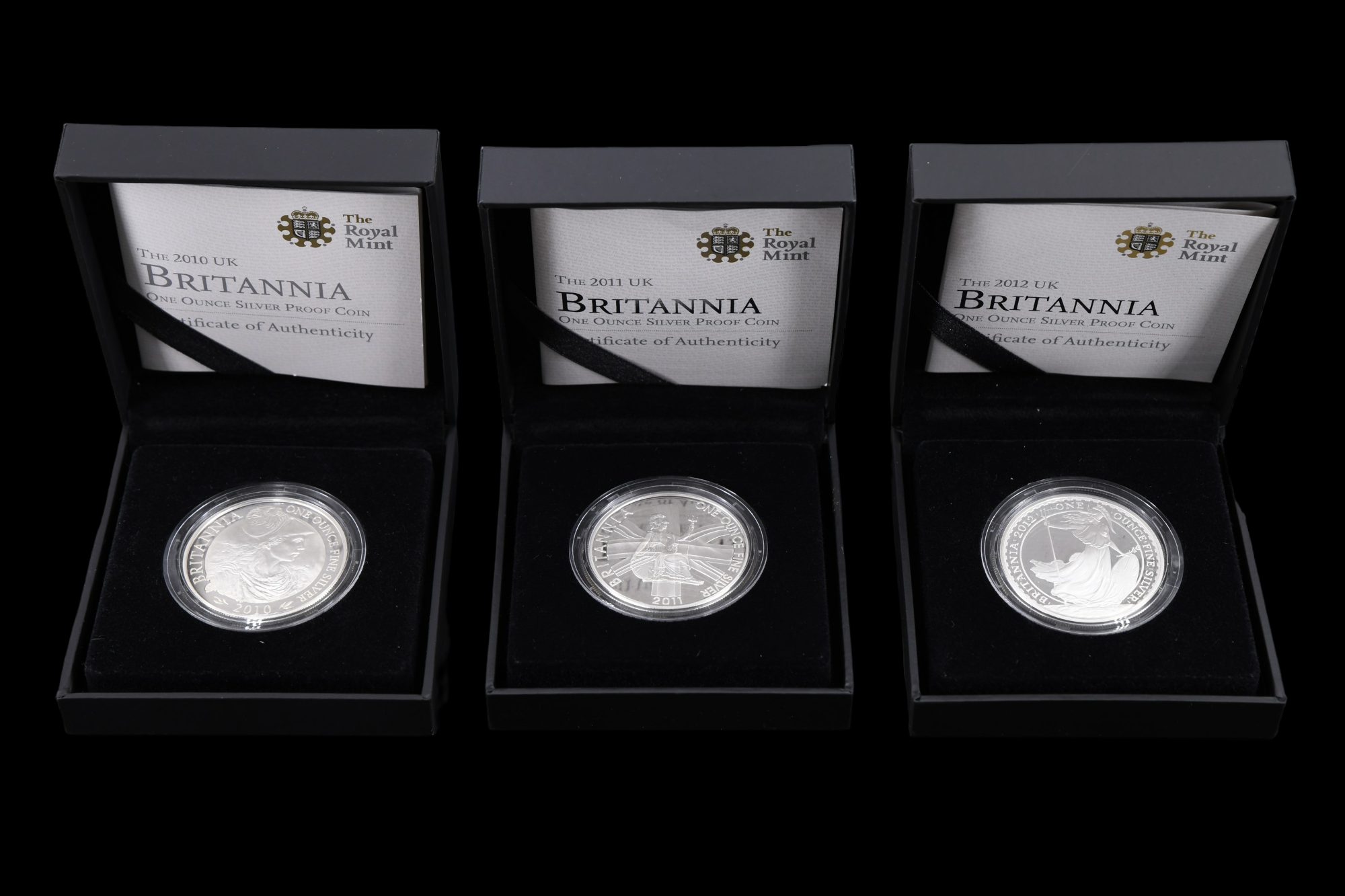 The Britannia 2015 Collection six coin silver proof set together with the 2013 five coin collection, - Image 2 of 12