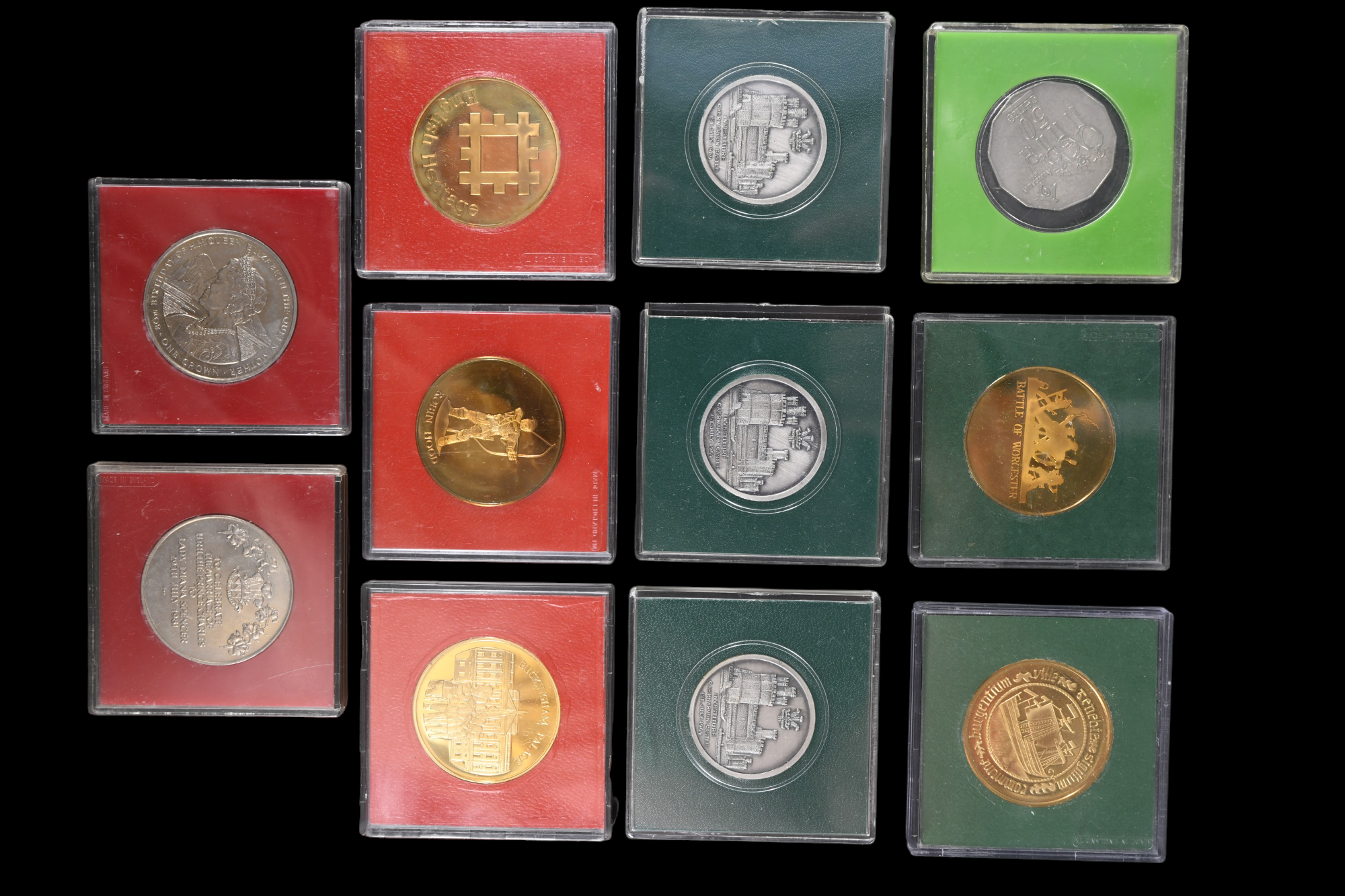 A quantity of royal commemorative coins, tokens, and medallions together with a group of other - Image 7 of 9