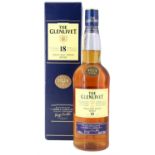 A boxed bottle of The Glenlivet 18 Years of Age single malt scotch whisky, 700 ml