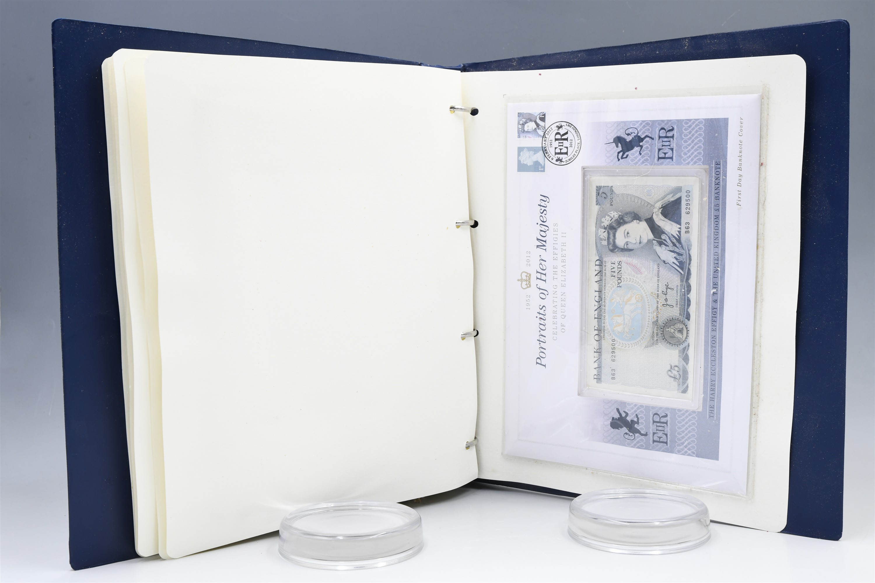 An album of Portraits of Her Majesty first day coin and banknote covers, limited edition 382/500, by - Image 8 of 8