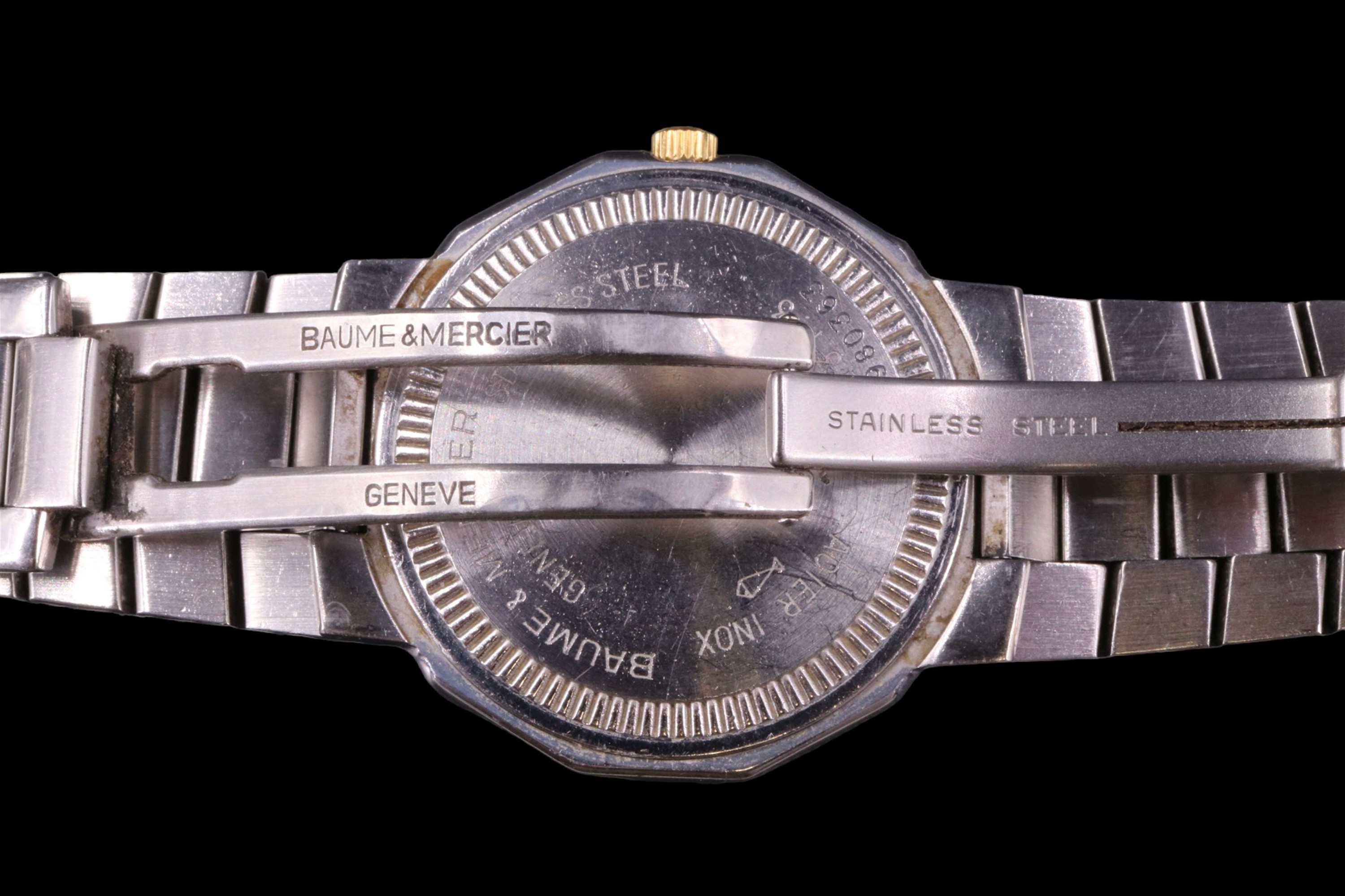A Baume & Mercier Riviera wristwatch, having a quartz movement with screw-down crown and circular - Image 4 of 6