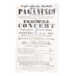 [ Nicolò Paganini (1782 - 1840), Italian violinist and composer ] An early 19th Century Carlisle