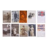 10 postcards relating to the Great War / military