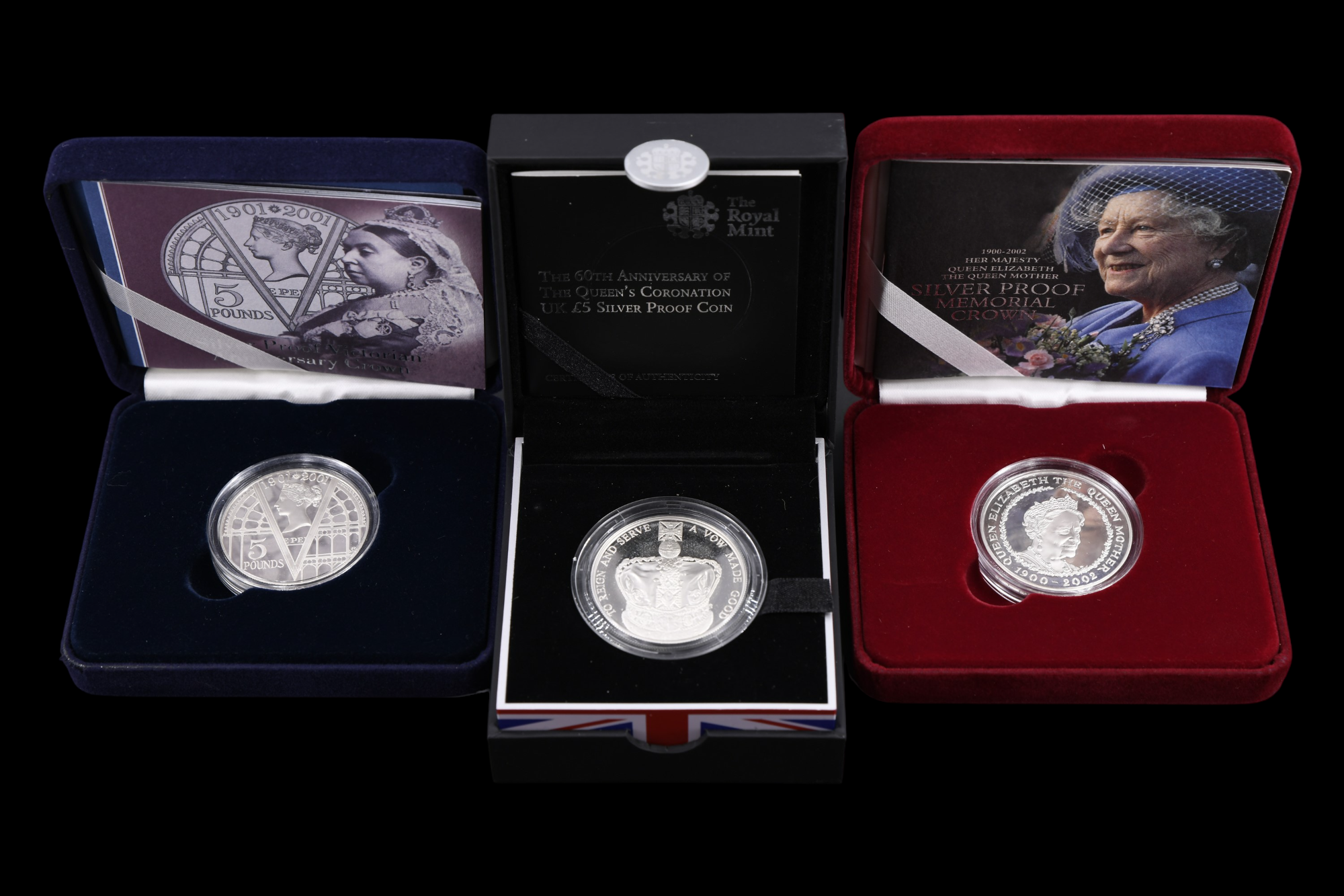 A group of cased silver proof commemorative coins, including Nelson Trafalgar 200th Anniversary - Image 13 of 14