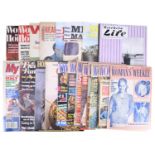 A group of 1950s and later magazines, including Woman's Weekly, Home & Country, Northern Life, etc