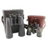 Two cased pairs of late 20th Century binoculars, comprising Tento 20x60 and Audubon 8.5x44