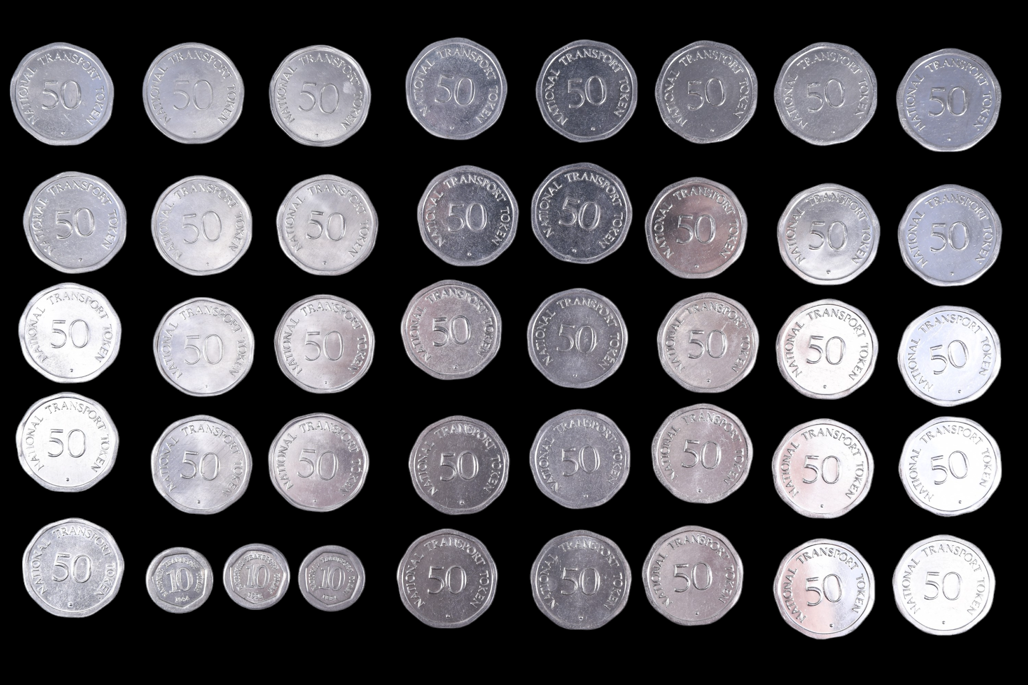 A quantity of National Transport tokens - Image 2 of 2