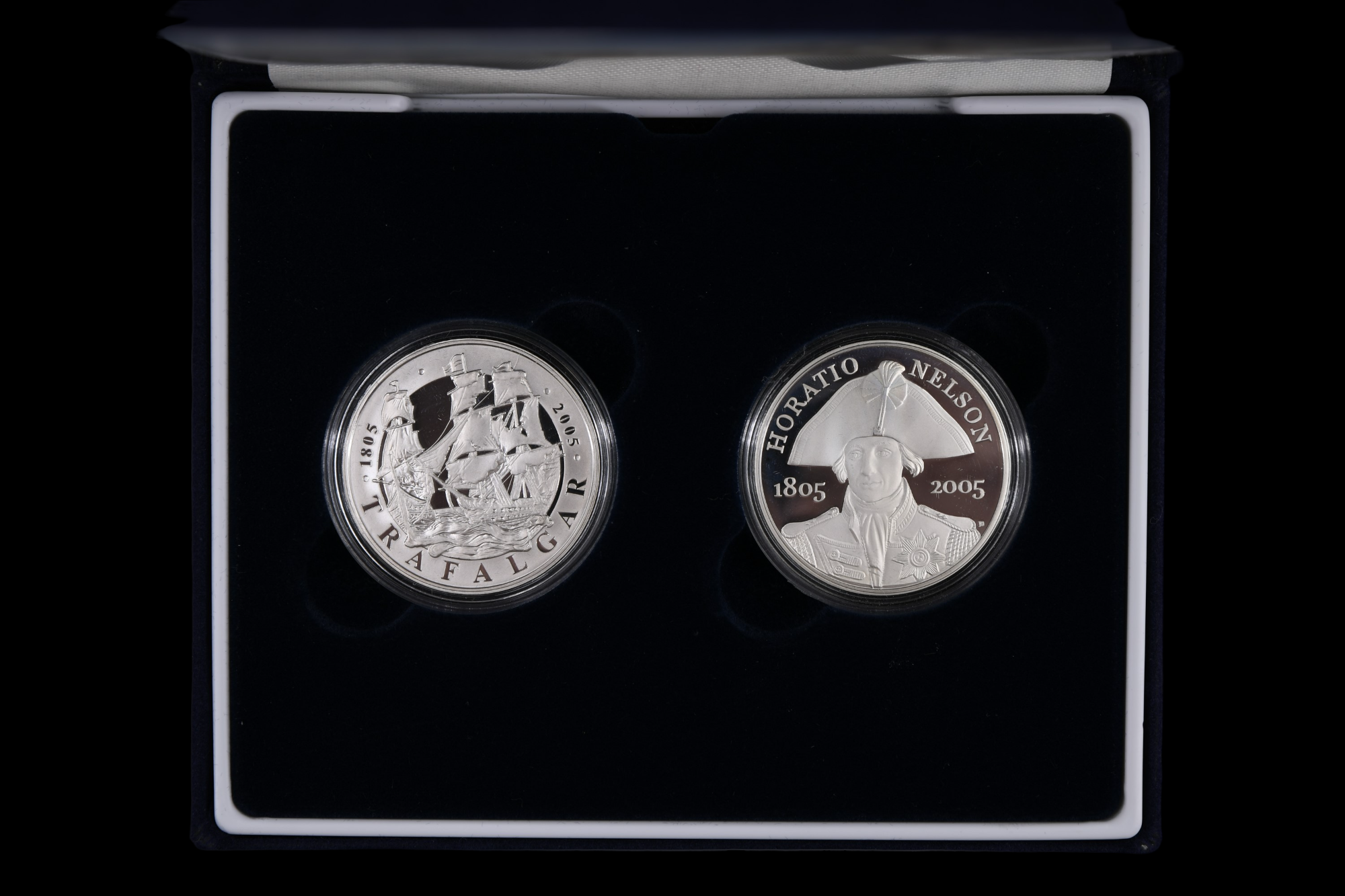 A group of cased silver proof commemorative coins, including Nelson Trafalgar 200th Anniversary - Image 6 of 14