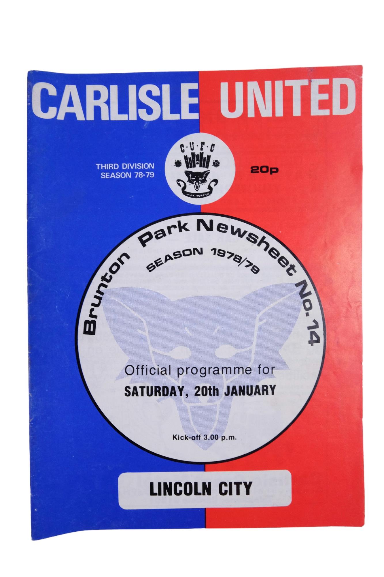 A large quantity of Carlisle United Football Club match day programmes, 1967 -1981, together with - Image 25 of 40