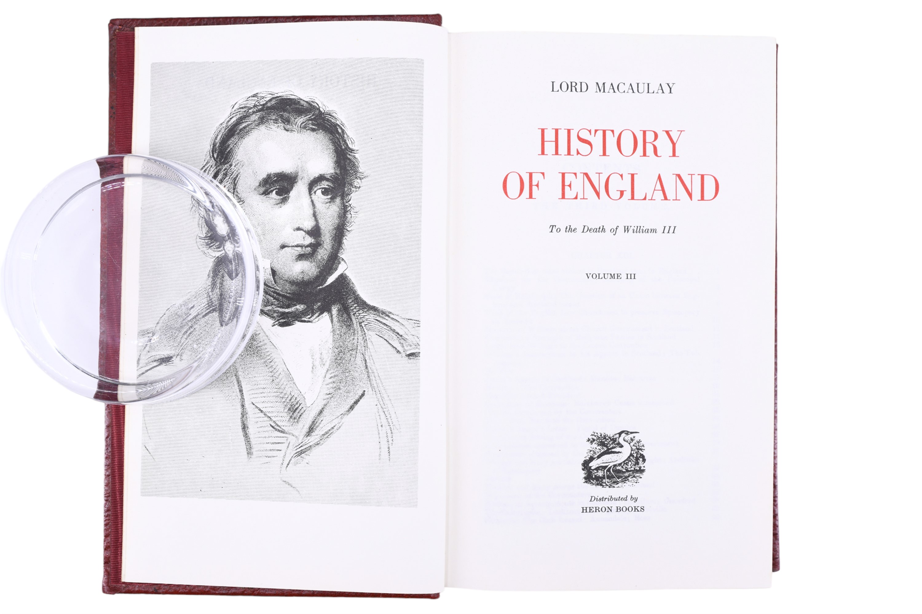 Lord Macauley, "History of England", 4 vols, Heron Books, 1697 - Image 17 of 23