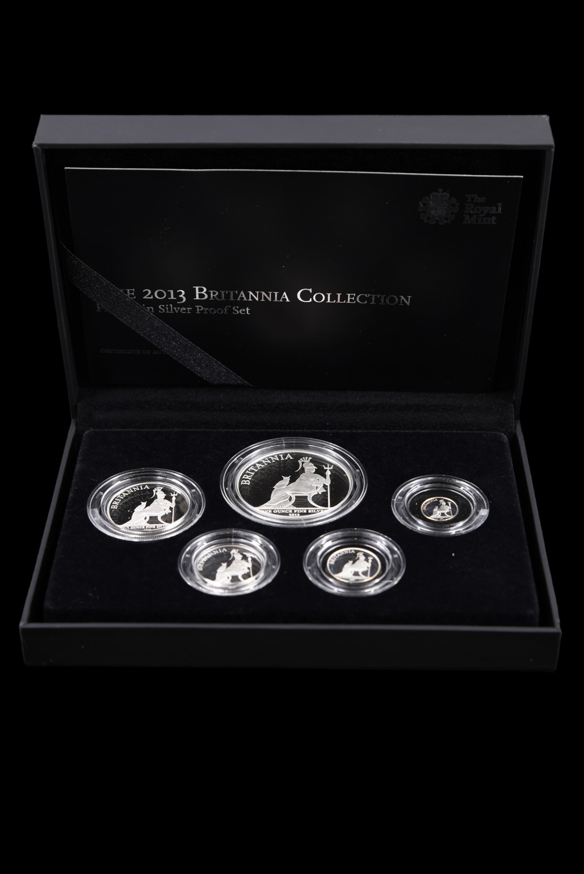 The Britannia 2015 Collection six coin silver proof set together with the 2013 five coin collection, - Image 10 of 12