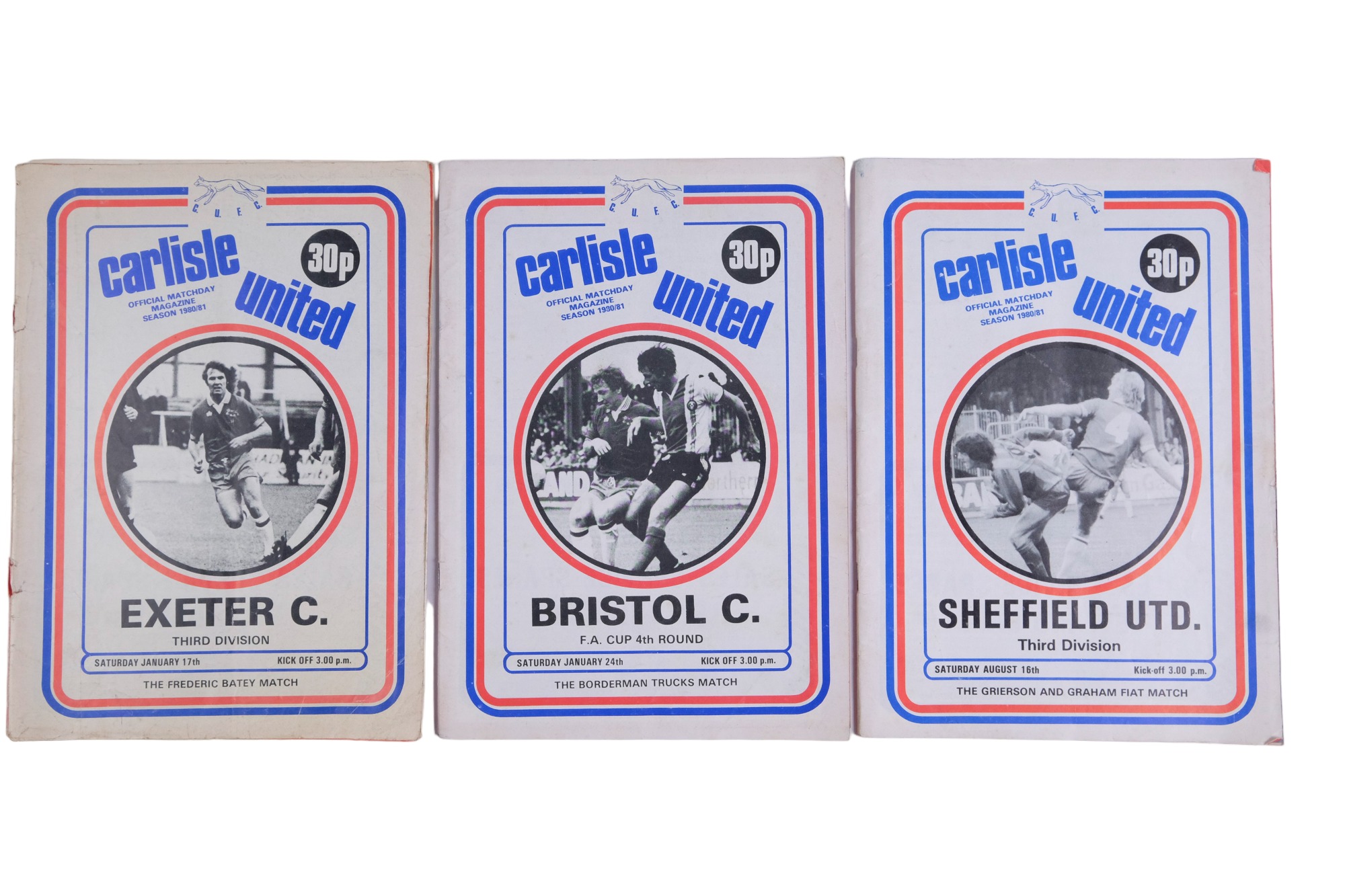 A large quantity of Carlisle United Football Club match day programmes, 1967 -1981, together with - Image 31 of 40
