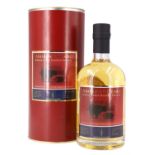 A boxed bottle of Abhainn Dearg single malt scotch whisky, 500 ml