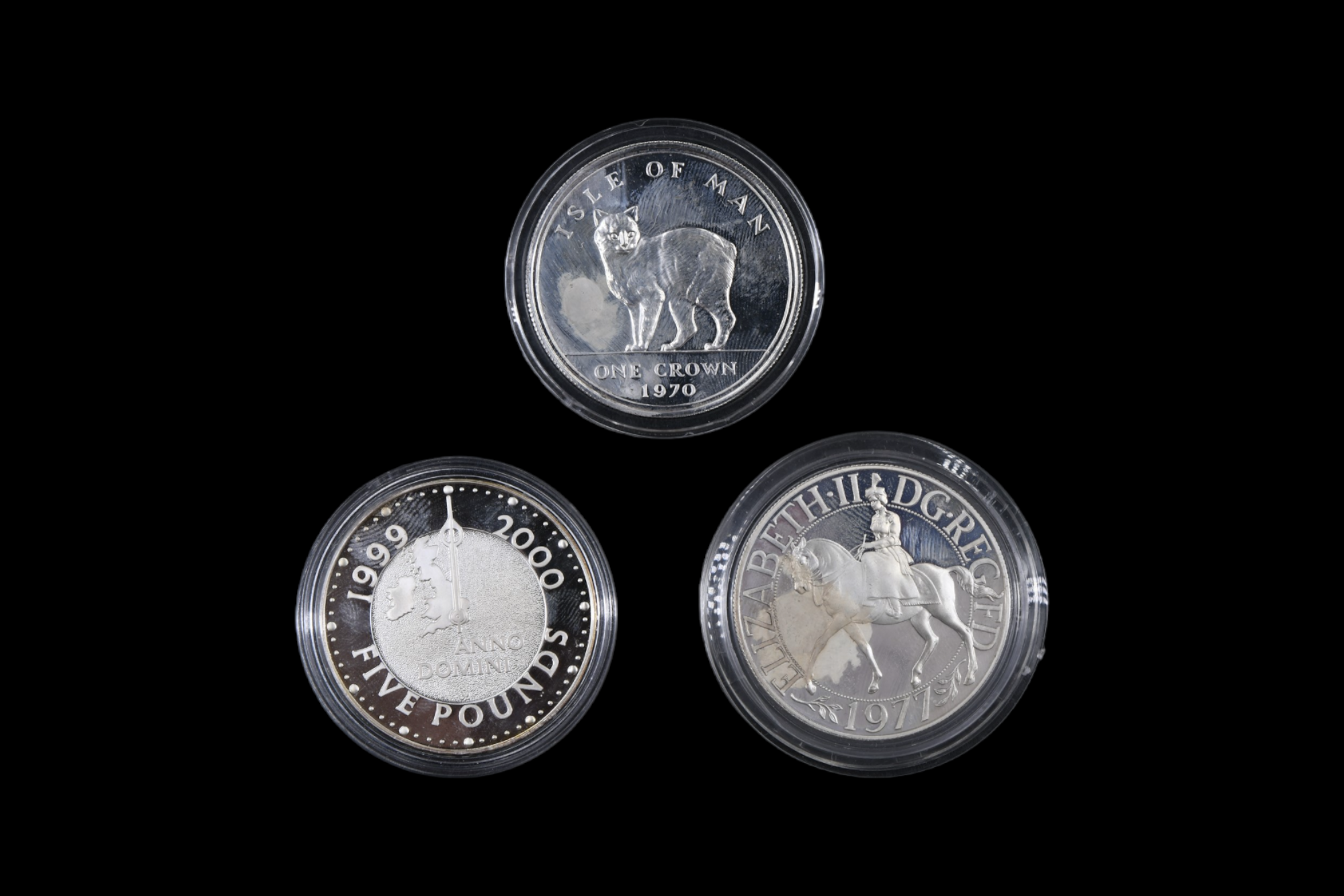 A group of cased silver proof commemorative coins, including Nelson Trafalgar 200th Anniversary - Image 3 of 14