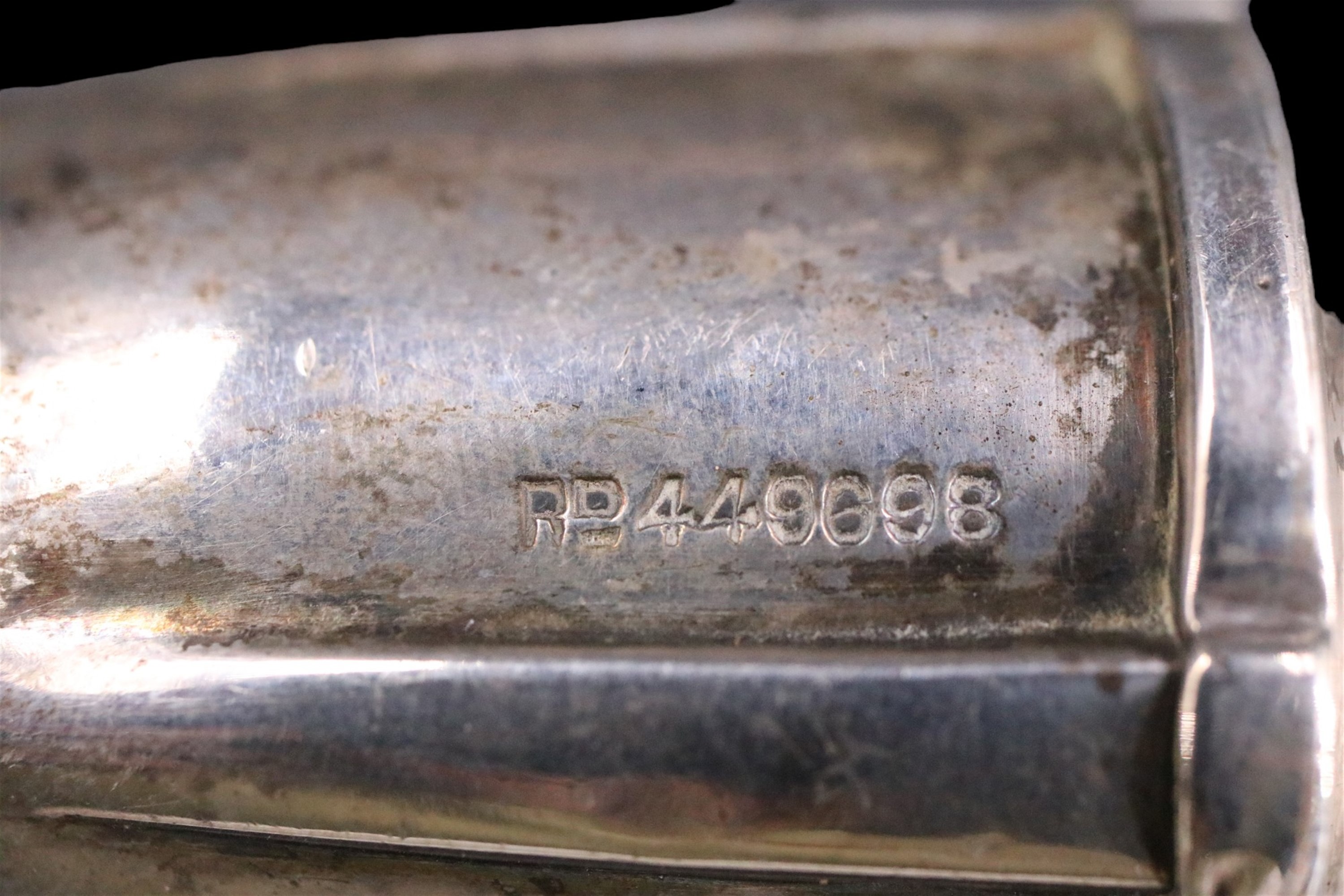 A group of Georgian and later scrap silver, 91 g - Image 3 of 7