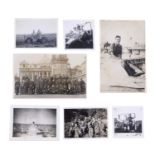A small group of Second World War British military photographs, North African and Italian campaigns,
