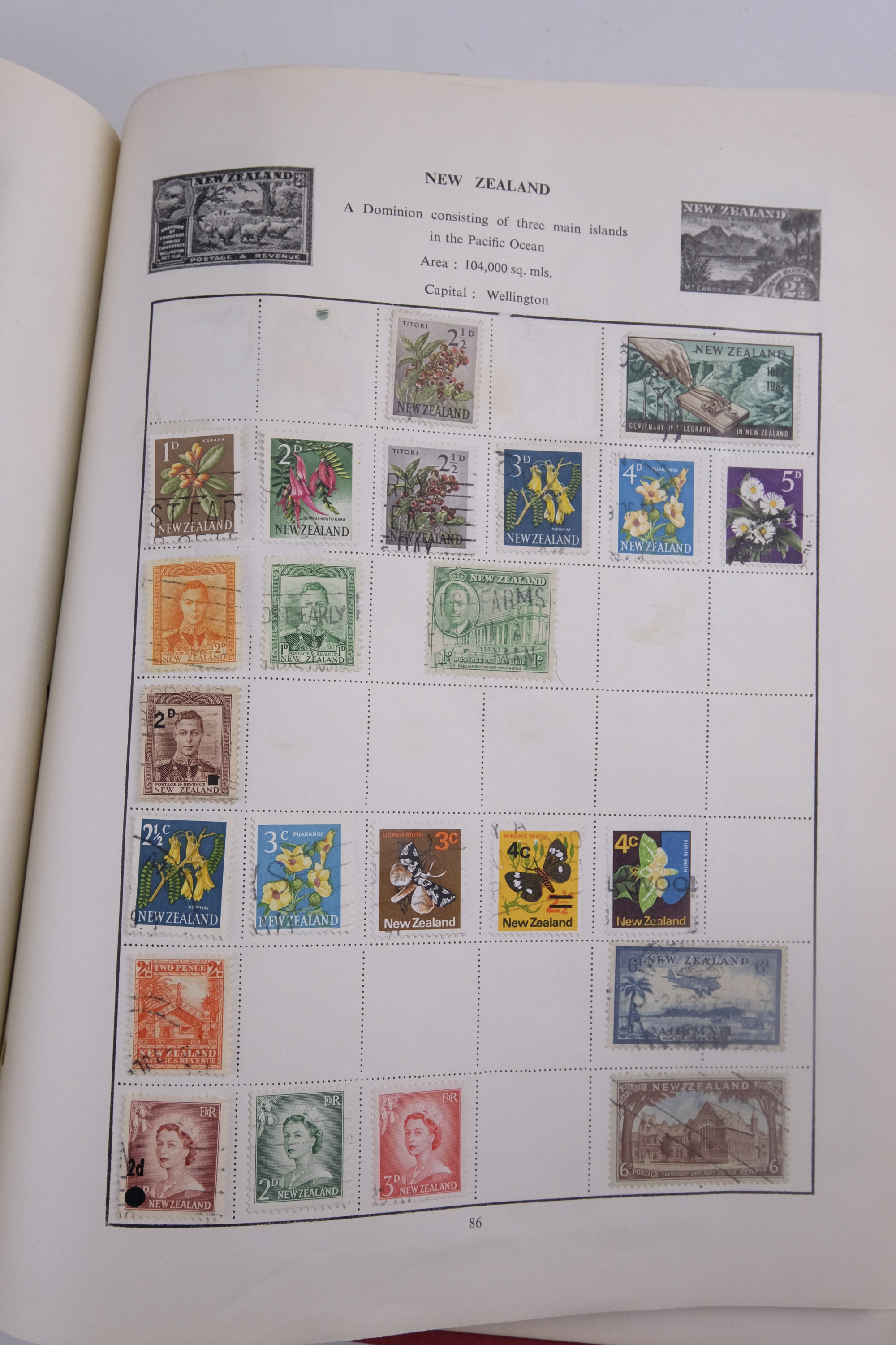 An album of world stamps together with another similar juvenile album, Festival of Britain 1951 - Image 63 of 78